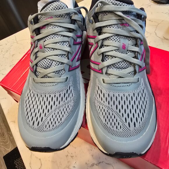 Women's New Balance 840v5 Walking/Running Shoe Cyclone Grey *W840CM5 SZ 7 NEW - Picture 2 of 13